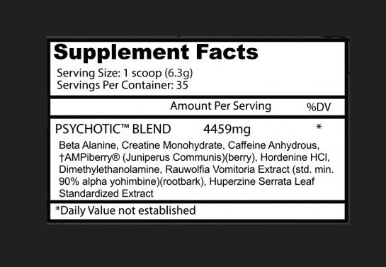 Psychotic - Pre-Entreno Extremo